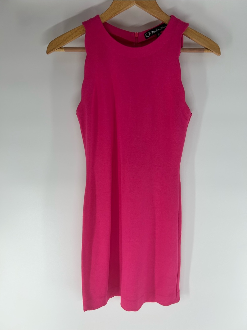 For Love And Lemons Hot Pink Mini Sleeveless Dress Small